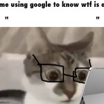 me using google to know wtf is a X