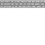 Black people chicken