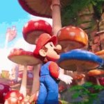 Mario confused look around GIF Template