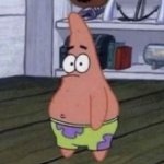 Confused Patrick template