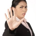Asian Woman Speak to the Hand JPP