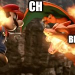 FINALE BATTLE | CH; BEA; BIT | image tagged in gifs,bitch,beach,battle,mario | made w/ Imgflip video-to-gif maker