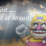 I've lost but at no cost