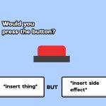 would you press the button template