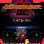 ILDWTD’s red impostor defeated announced template