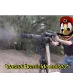 Mario’s casual homicide noises (editor edition) meme