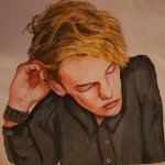 Jamie Campbell Bower drawing
