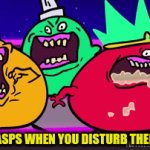 Don't Mess with Wasps | WASPS WHEN YOU DISTURB THEM | image tagged in gifs,wasps,kirby | made w/ Imgflip video-to-gif maker