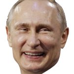 Laughing Putin