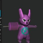 Stupid fucking vaxcat 3d model
