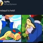 Cyndaquill is held meme