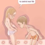 With this I'll control your life Boy Girl JPP