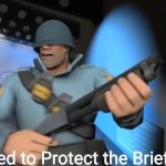 Protect the briefcase template