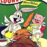 ...oh no. | WHERE'S DAFFY? | image tagged in looney tuns thanksgiving,looney tunes,thanksgiving,warner bros,bugs bunny,daffy duck | made w/ Imgflip meme maker