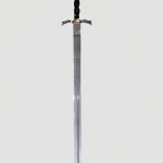 sword on a blank background template