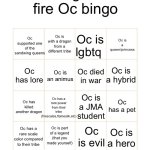 Wings of fire oc bingo