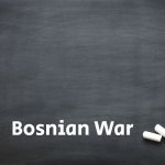 Black Chalkboard | Bosnian War | image tagged in black chalkboard,slavic,bosnian war | made w/ Imgflip meme maker