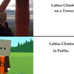 Climber meme