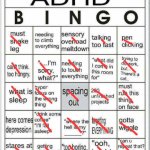 why am i like this? | image tagged in adhd bingo | made w/ Imgflip meme maker