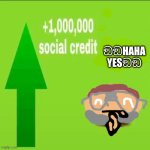 1,000,000 social credit