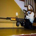 foxy AK-47 meme