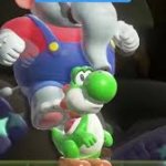 Yoshi goin thru it