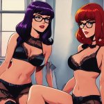 VELMA AND DAPHNE IN SEXY UNDIES