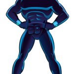 blue superhero | BLUE MAN SUPERHERO COSTUME; NOW AVAILABLE FOR THE KID WHO HAS TOO MANY FRIENDS | image tagged in blue superhero,funny,advertising | made w/ Imgflip meme maker