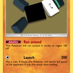 Reeno but they're a Pokemon card