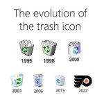 Trash icon meme
