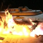 Star Trek Voyager Severe Explosions.