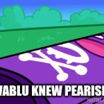 last words "it's just a swablu" | THE SWABLU KNEW PEARISH SONG | image tagged in gifs,pokemon,animated,memes | made w/ Imgflip video-to-gif maker