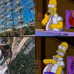 Watching Shiey Videos | image tagged in shiey,urbex,shieyfreedom,lattice climbing,the simpsons,homer | made w/ Imgflip meme maker