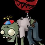 Balloon zombie