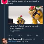 Daddy bowser