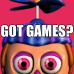 Peeking JJ | GOT GAMES? | image tagged in peeking jj | made w/ Imgflip meme maker