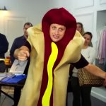 hot dog man GIF Template