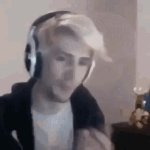 xQc Clapping Fast GIF Template