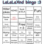LaLaLaXnd bingo