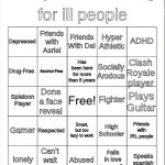 NEW Spamton bingo template