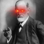 Freud laser eyes