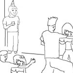 Wojak At A Party
