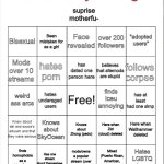 Sallie.May's bingo meme