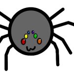 happy spider