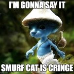 I told ai to make smurf cat movie poster and uhhhh : r/memes