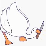 Duck With A Knife meme