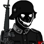 Wokak Anti-Fandom Waffen-SS Soldier With an M16A1/A3