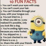 10 fun facts Meme Generator - Imgflip