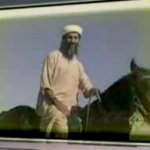 osama on horse meme