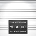 Mug Shot Board template